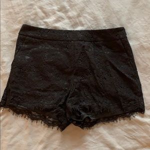 Never Worn Express lace shorts.